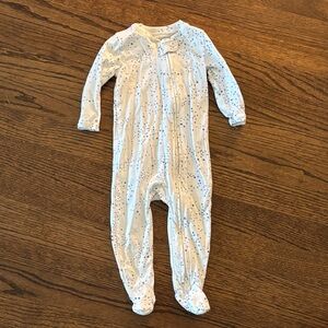 OSO & Me 6m star print onesie